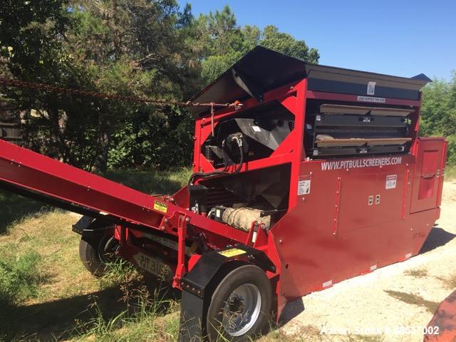 Used Pitbull Portable Screener.