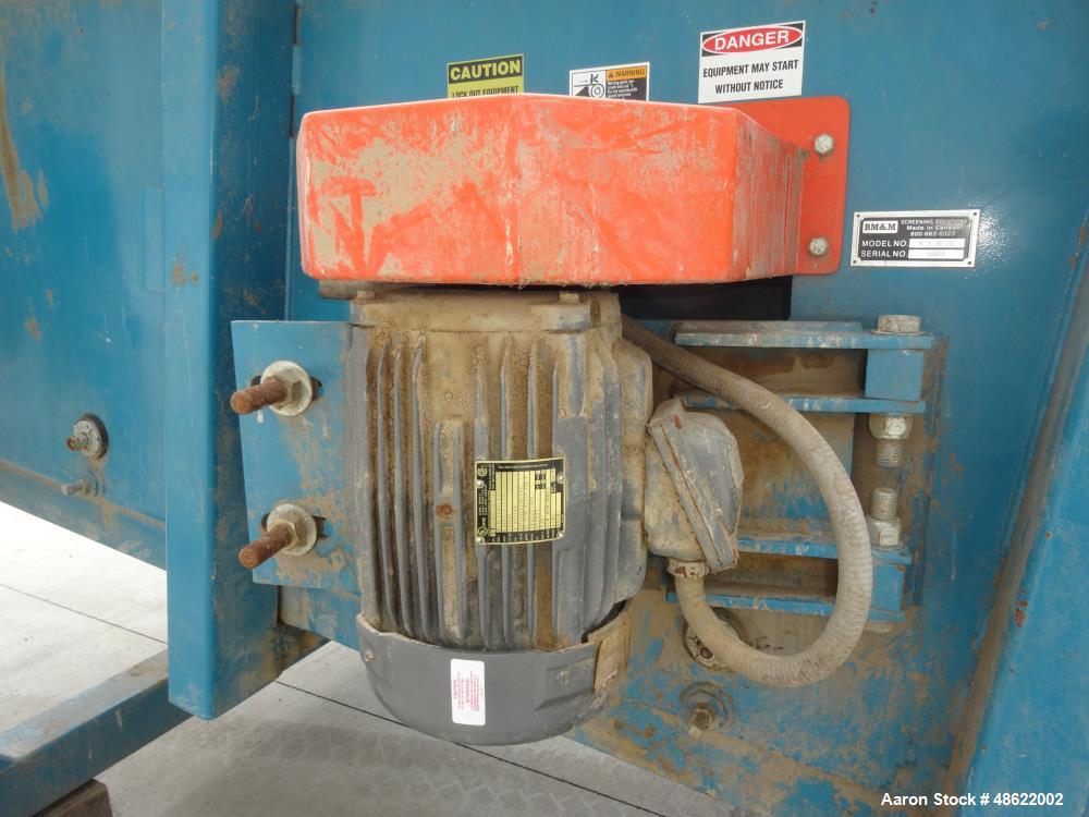 Used BM&M Screening Solutions High Speed Horizontal Gyratory Screener, Model 6X