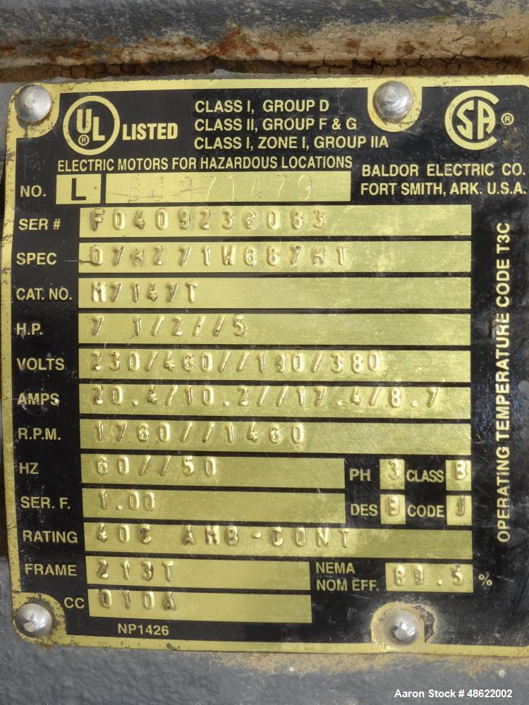 Used BM&M Screening Solutions High Speed Horizontal Gyratory Screener, Model 6X