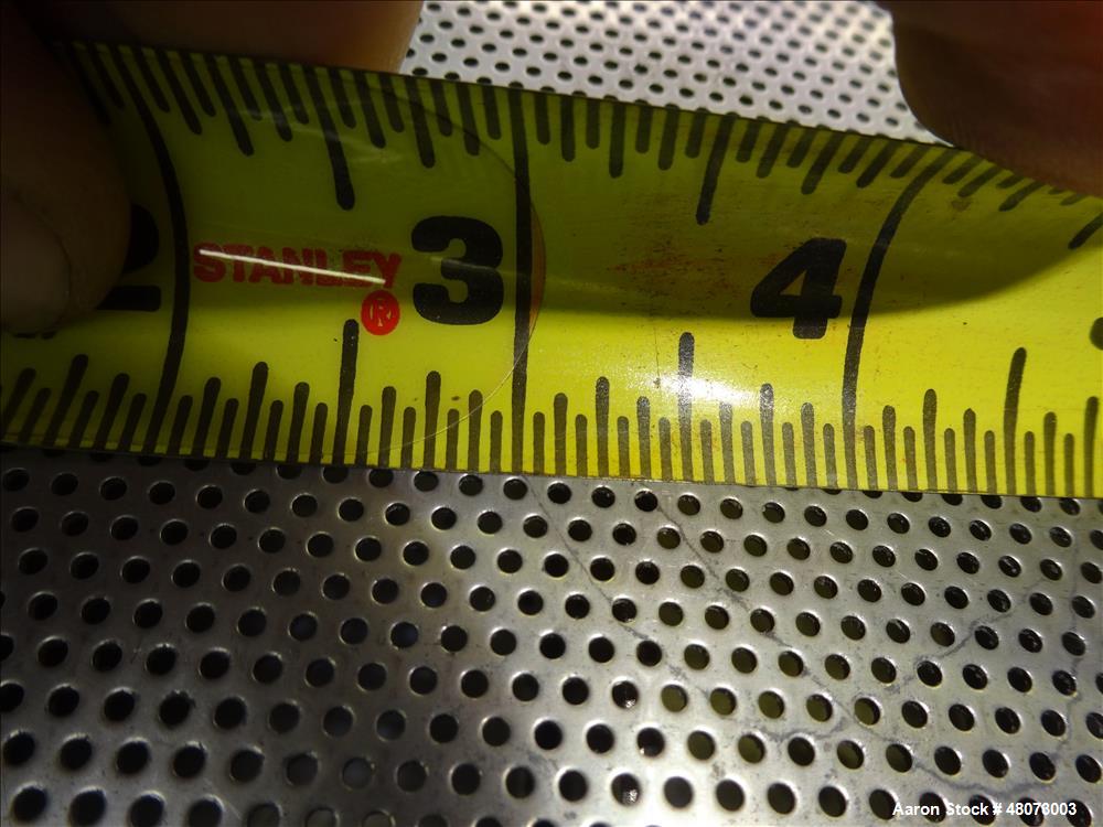 Used Witte Screener, 304 Stainless Steel.