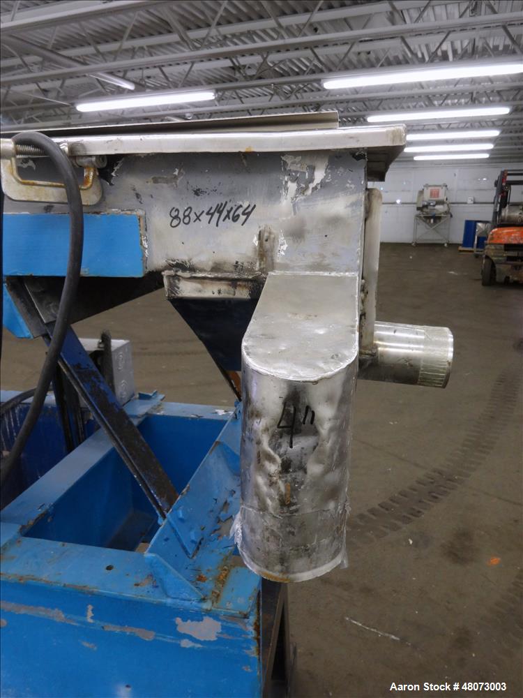 Used- Witte Screener, 304 Stainless Steel.