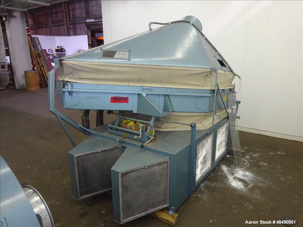 Used Forsberg Vacuum Gravity Separator, Model 50-VMS.