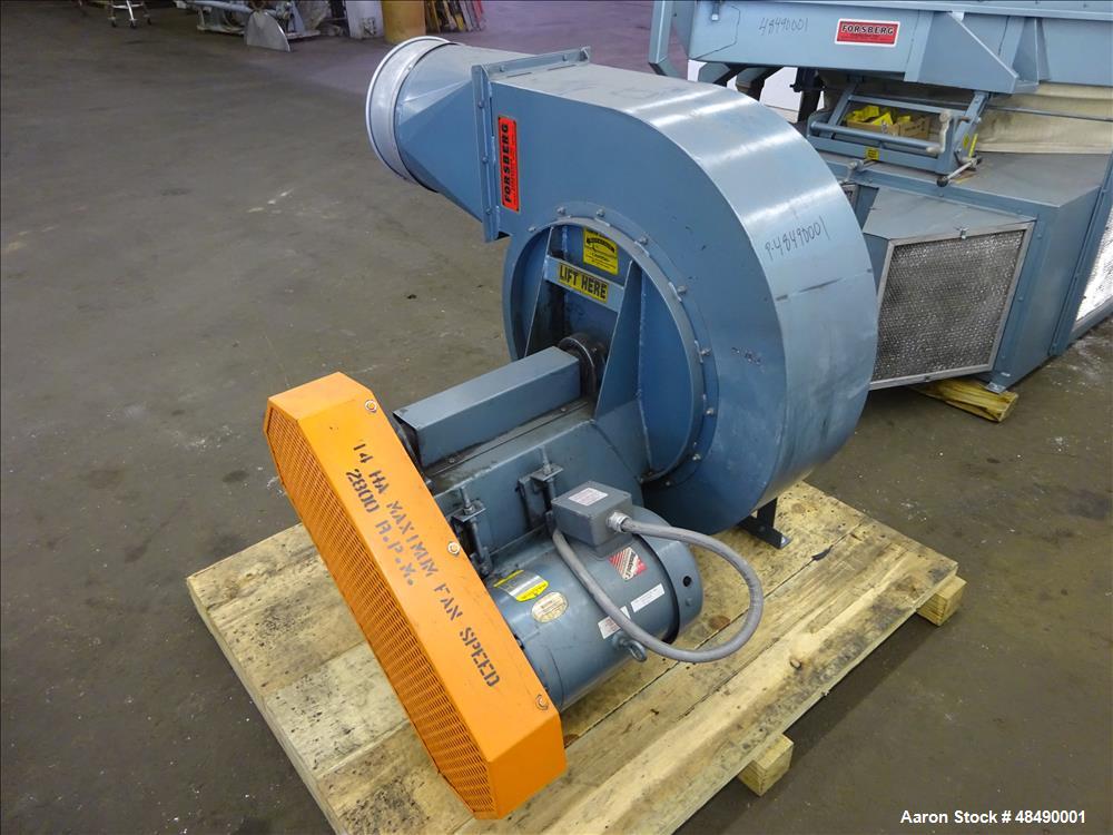 Used- Forsberg Vacuum Gravity Separator, Model 50-VMS.