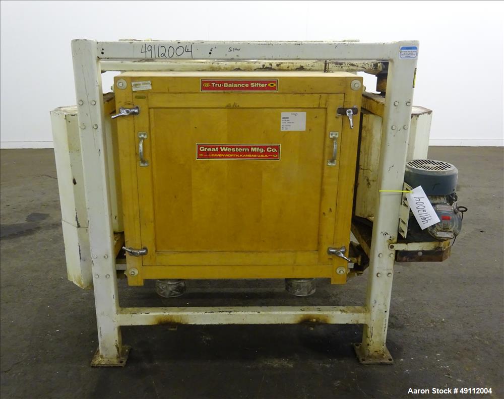 Used Great Western Tru-Balance Sifter, Model 211