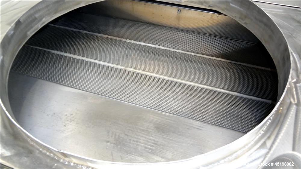 Used Stainless Steel Key Technology Iso-Flo Fines/Overs Removal Vibratory Shack