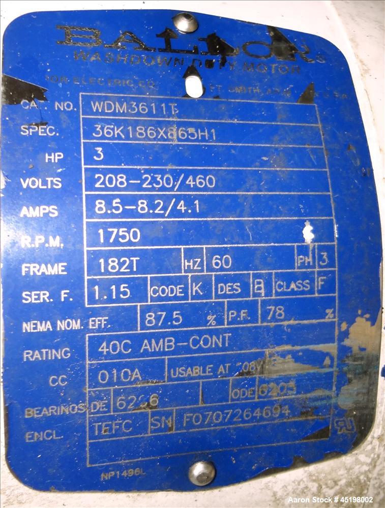 Used Stainless Steel Key Technology Iso-Flo Fines/Overs Removal Vibratory Shack