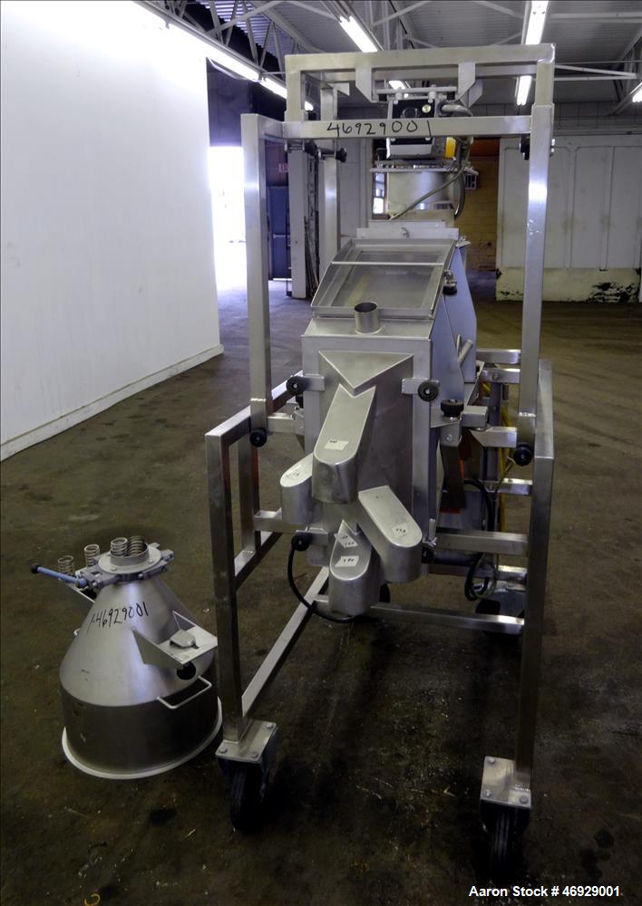 Used Mogensen Flow Through Screener / Sizer, Model S-0254.