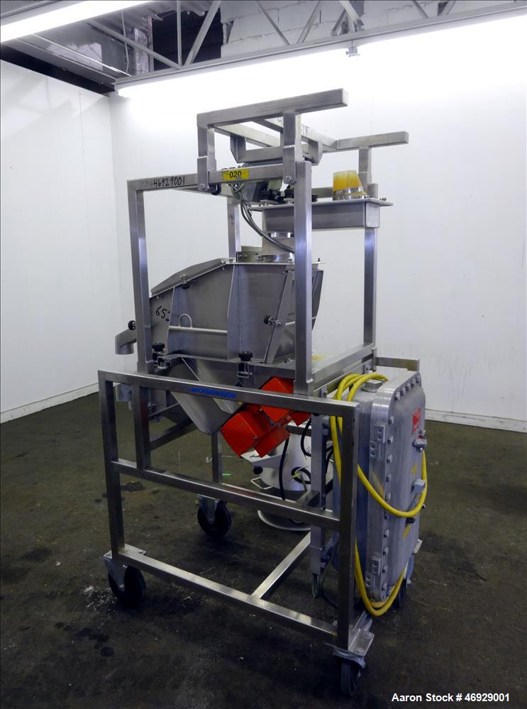 Used Mogensen Flow Through Screener / Sizer, Model S-0254.