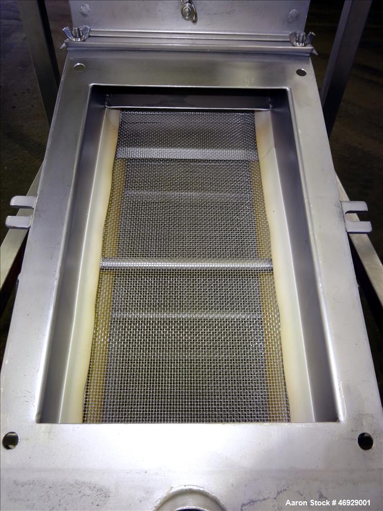 Used Mogensen Flow Through Screener / Sizer, Model S-0254.