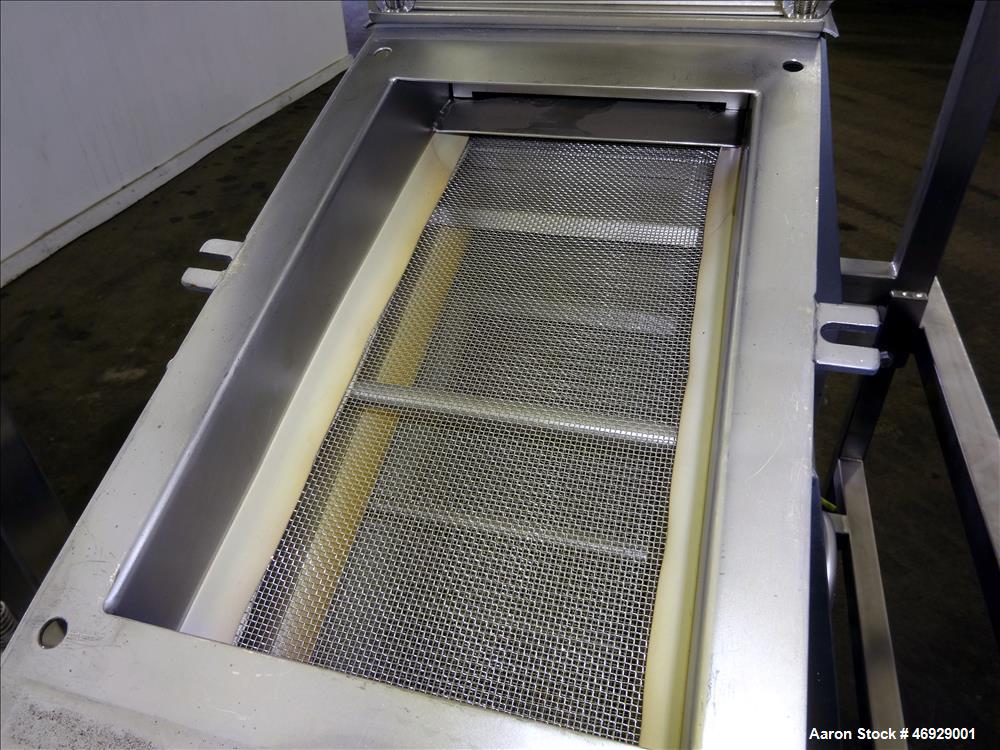 Used Mogensen Flow Through Screener / Sizer, Model S-0254.