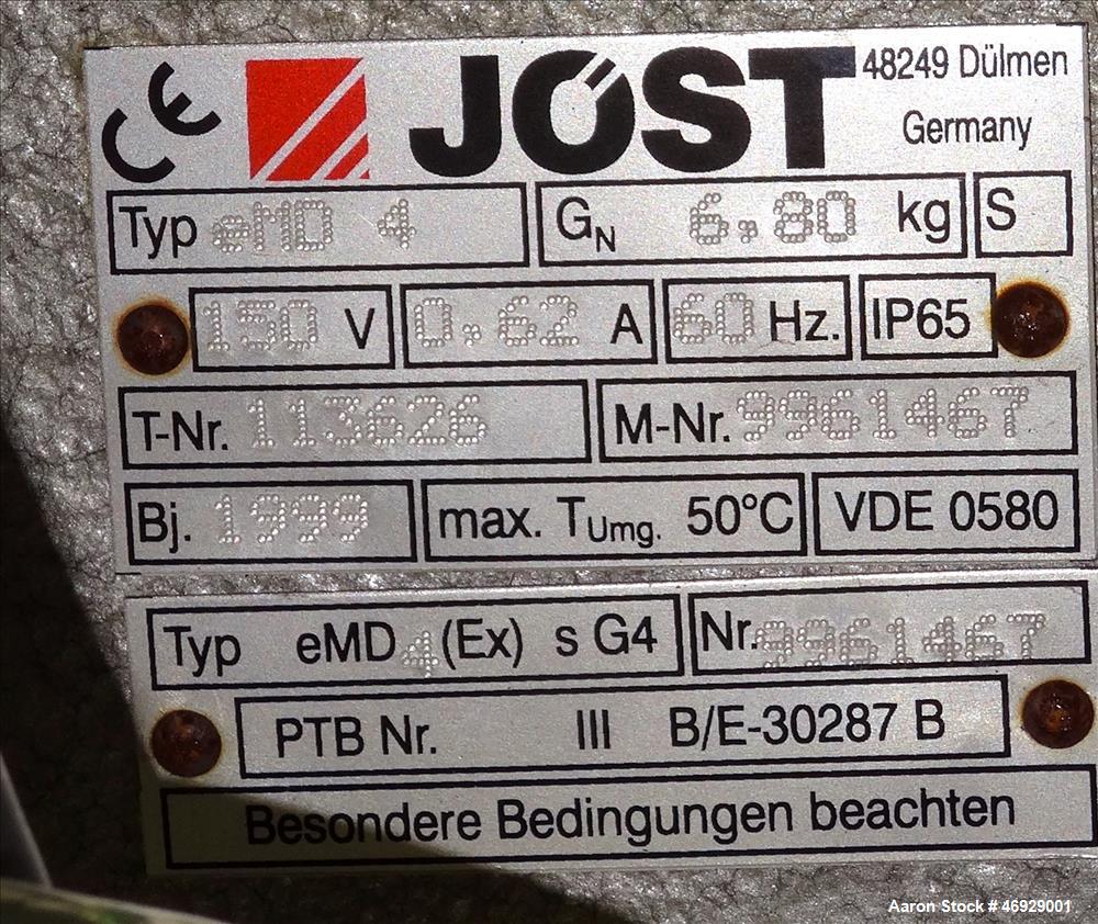 Used- Mogensen Flow Through Screener / Sizer, Model S-0254.