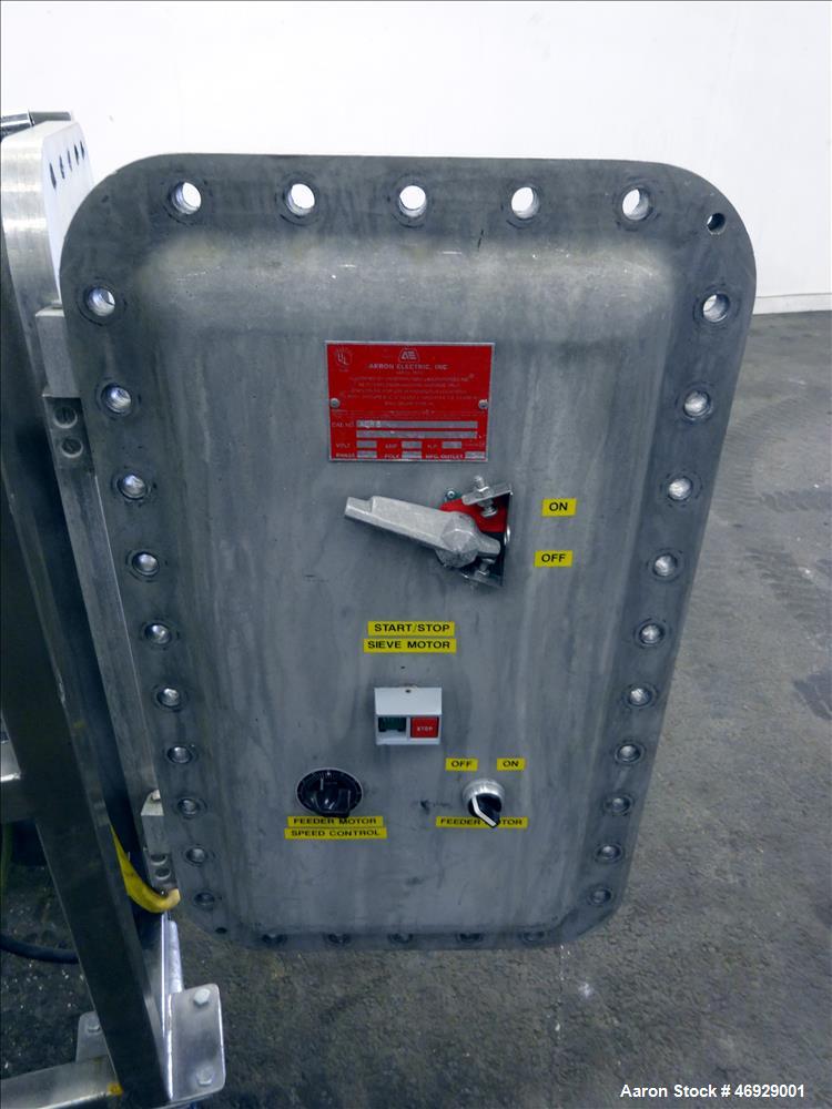 Used Mogensen Flow Through Screener / Sizer, Model S-0254.