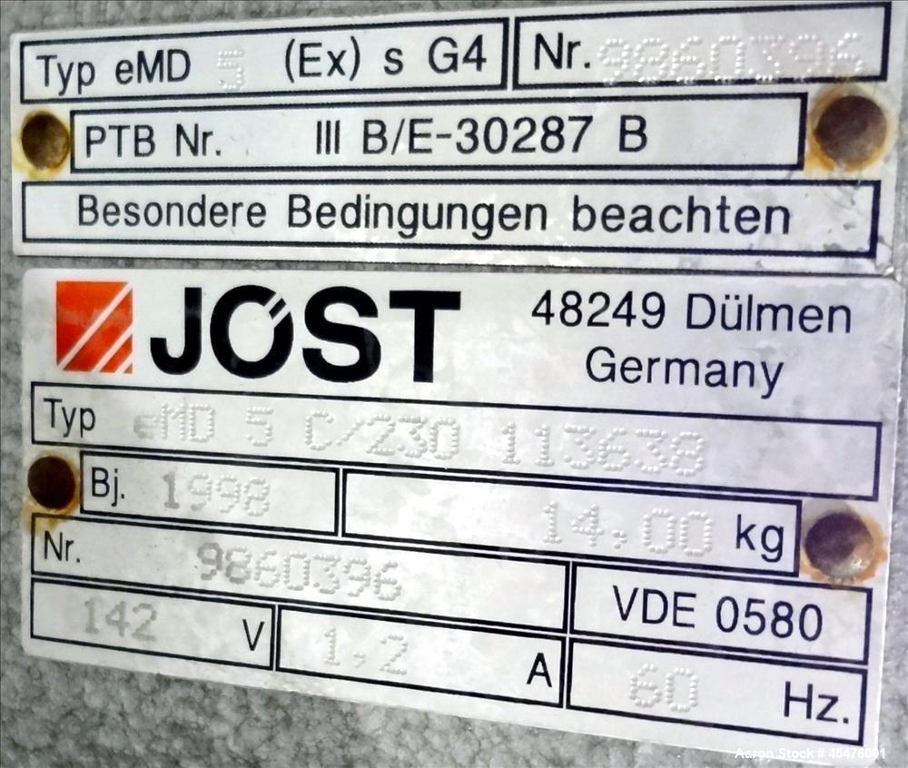Used Mogensen Sizer Screener, Model SPS 0554