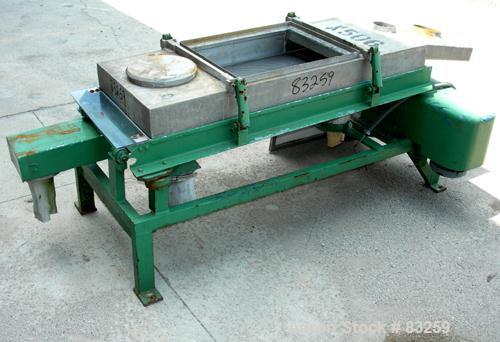 Used Stainless Steel Rectangular Screener