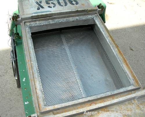 Used Stainless Steel Rectangular Screener