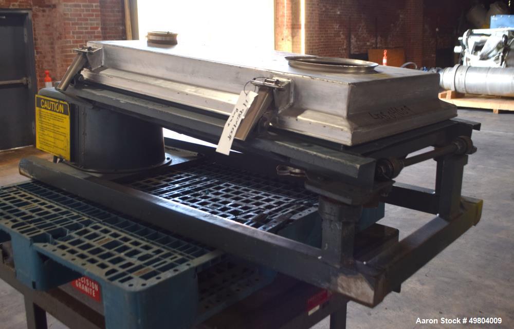 Used Rotex Screener, Model 111A AL/SS, Stainless Steel.