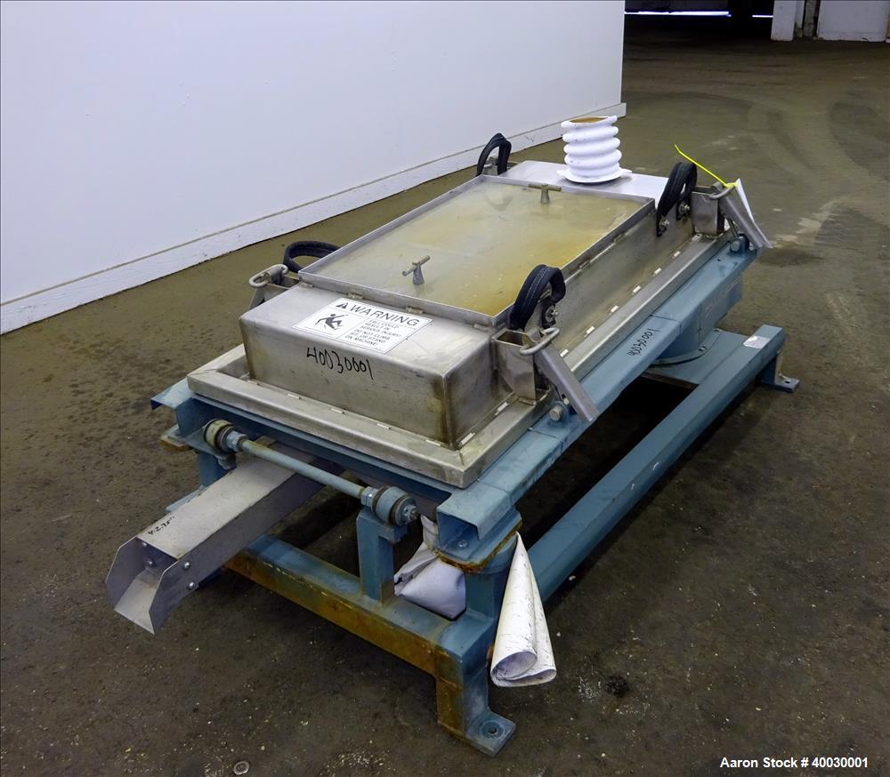 Used Rotex Screener, Model 111PS-SSSL