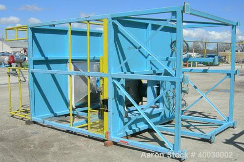 Used- Resin Screening Tower Consisting Of: (1) Rotex screener, model 111PSSS-SS, single deck, 2 separation, 304 stainless st...