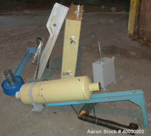 Used Resin Screening Tower Consisting Of: (1) Rotex screener, model 111PSSS-SS, single deck, 2 separation, 304 stainless steel.20'' x 37'' screen, 5.1 square feet area, ball cleaning deck. Driven by ...