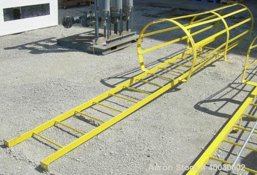 Used Resin Screening Tower Consisting Of: (1) Rotex screener, model 111PSSS-SS, single deck, 2 separation, 304 stainless steel.20'' x 37'' screen, 5.1 square feet area, ball cleaning deck. Driven by ...