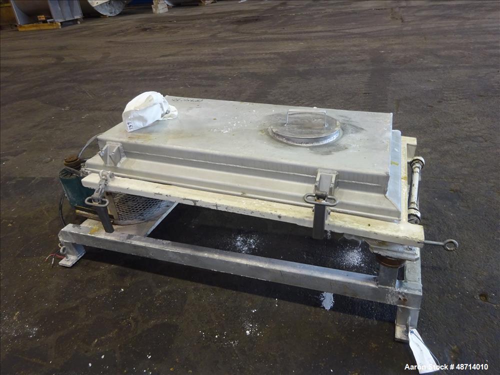 Used Rotex Screener, Model 111SANALSS, 304 Stainless Steel.