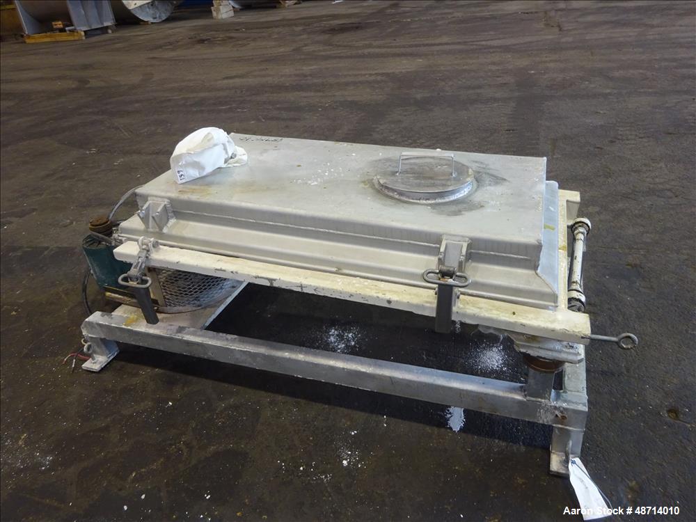 Used- Rotex Screener, Model 111SANALSS, 304 Stainless Steel.