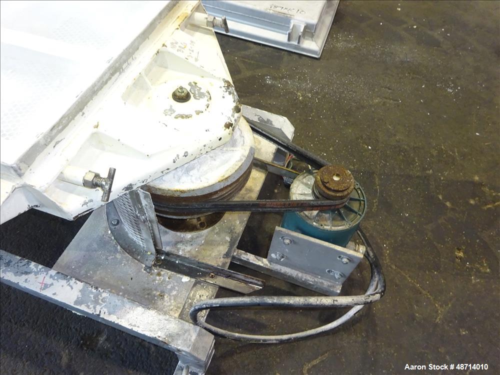 Used Rotex Screener, Model 111SANALSS, 304 Stainless Steel.