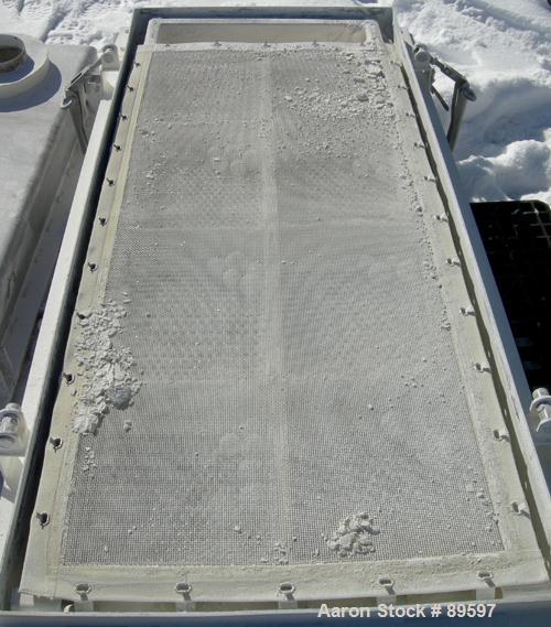 Used Rotex Screener, Model 11ASS/SS, 304 Stainless Steel. 20" Wide x 48" long single deck, 3 separation. Clamp down 304 stainless steel top cover, 2 bottom outlets, 6.6 square feet screen area. Drive...