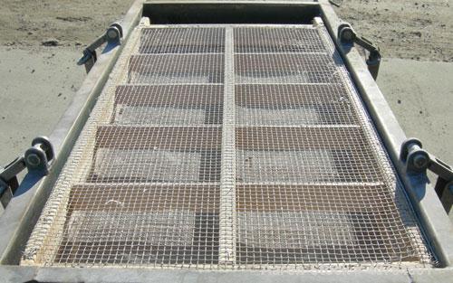 Used Rotex Screener, model 12, carbon steel. 20" wide x 37" long double deck, 3 separation. No top cover, 3 bottom outlets. 5.1 square feet screen area, 2" screen motion. Driven by a 1/2 hp, 3/60/208...