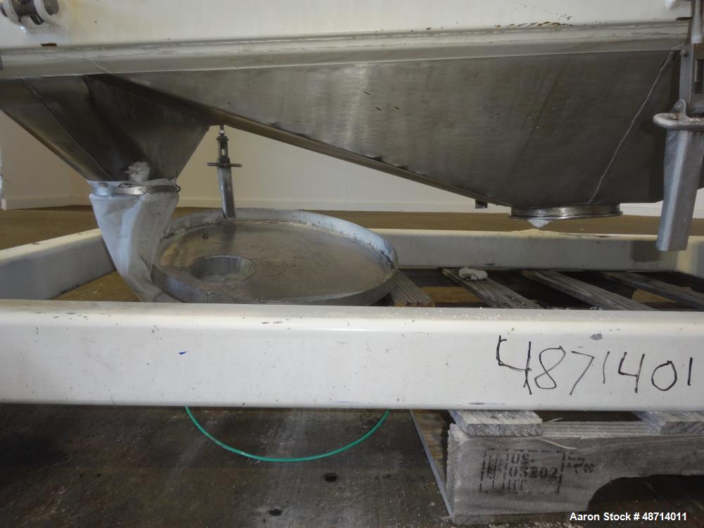 Used Rotex Screener, Model 201SANALSS, 304 Stainless Steel.