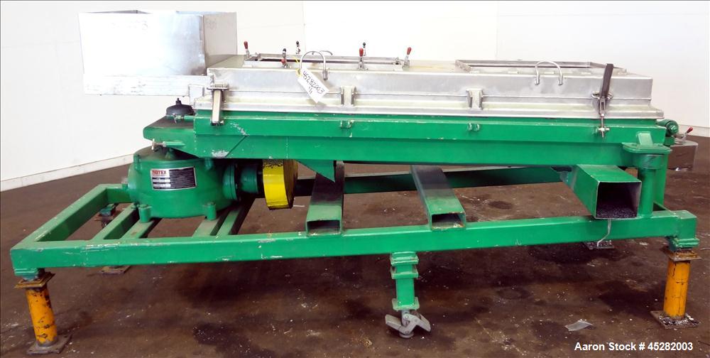 Used Rotex Screener, Model 202PS AL/SS.