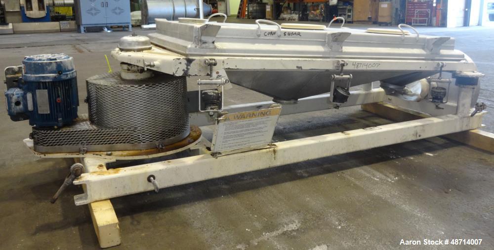 Used Rotex Screener, Model 3201SAN AASL, 304 Stainless Steel.
