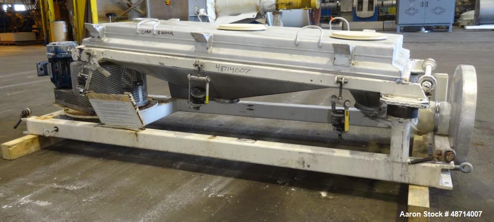 Used Rotex Screener, Model 3201SAN AASL, 304 Stainless Steel.