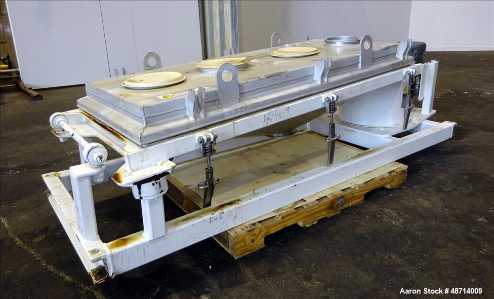 Used Rotex Screener, Model R3201SANAASL, 304 Stainless Steel.
