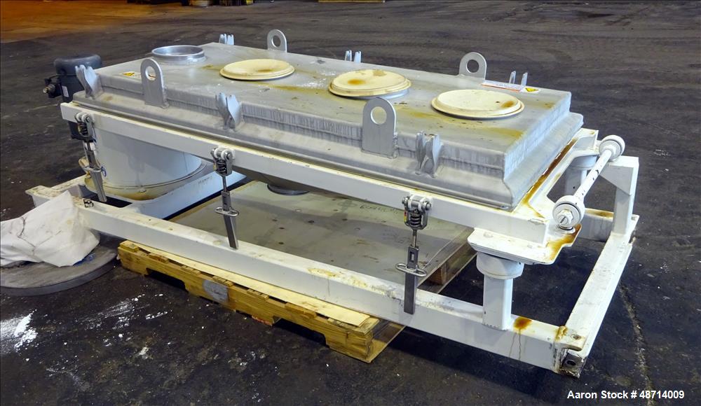 Used Rotex Screener, Model R3201SANAASL, 304 Stainless Steel.