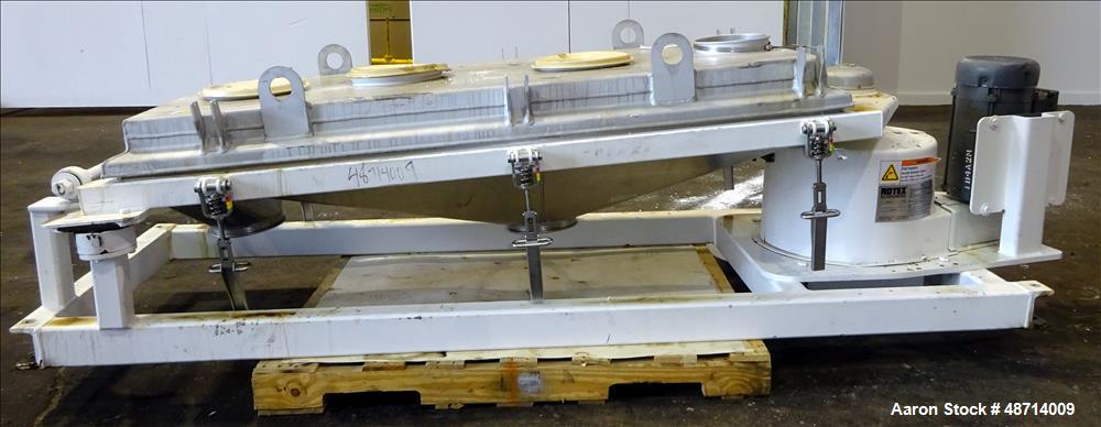 Used Rotex Screener, Model R3201SANAASL, 304 Stainless Steel.