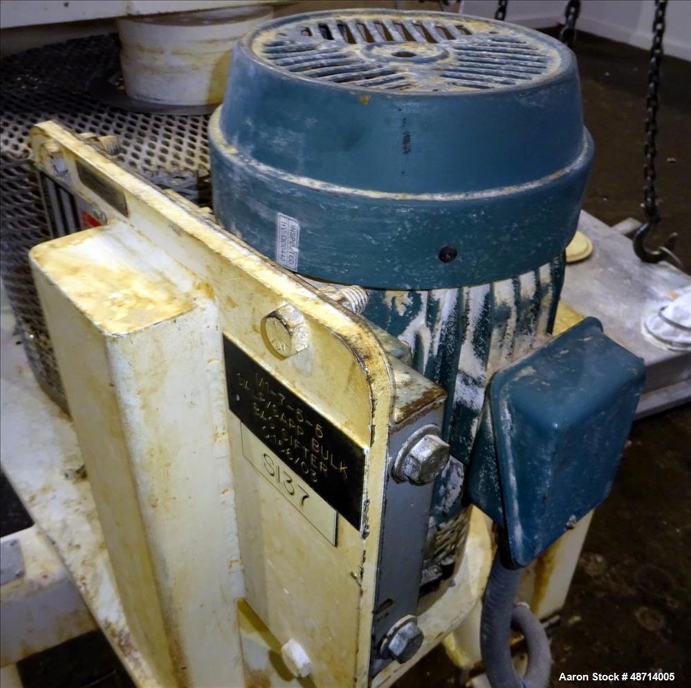 Used Rotex Screener, Model 3201SANSSSL, 304 Stainless Steel.