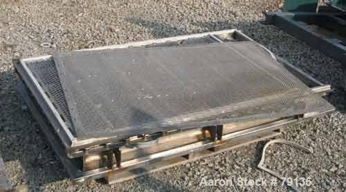 Used- Stainless Steel Rotex Screener, Model 3221ASS/SS
