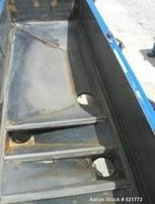 USED: Rotex screener 30" x 60", three deck, model 403A-AL-MS. Aluminum cover and screen frames. Automatic tension. Mild steel pan and box frame. 145 lbs upper, 64 lbs lower. Four outlets. 2 hp, 208-2...