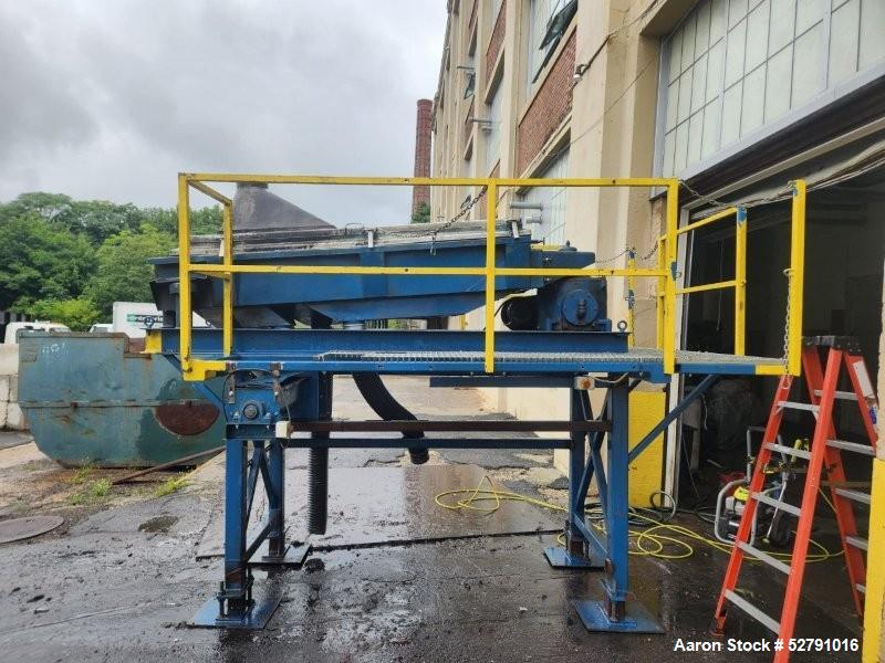 Rotex Triple Deck Screener – Model 403A-AL-MS, 30" × 60", 4 Outlets, w/ Mezzanine & Auger (Used)