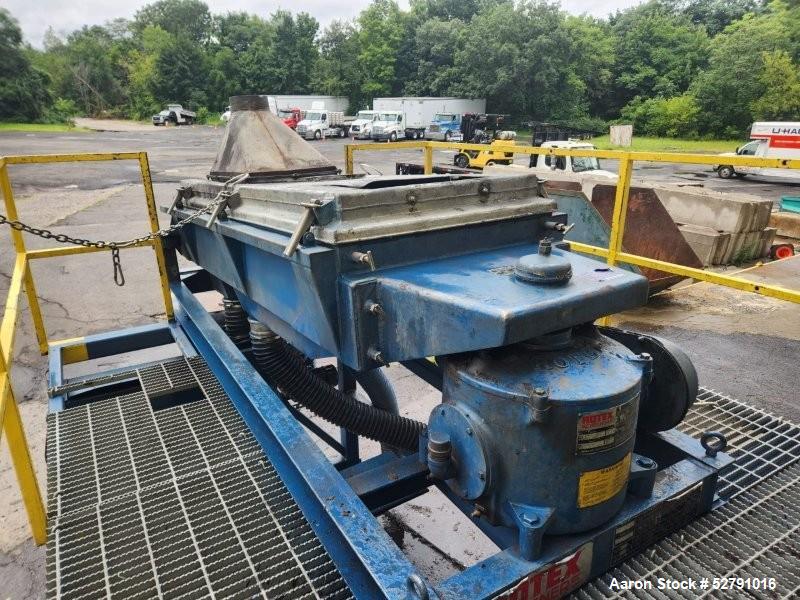 Rotex Triple Deck Screener – Model 403A-AL-MS, 30" × 60", 4 Outlets, w/ Mezzanine & Auger (Used)