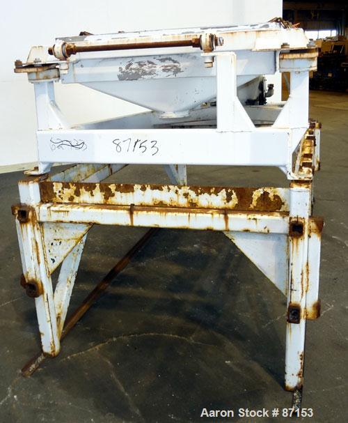Used Rotex Screener, Model 422SANAL/SS, 304 Stainless Steel. 40” Wide x 56” long double deck, 3 separation. 15.5 Square feet screen area, 2-1/2” screen motion. Missing top cover, (3) bottom outlets. ...