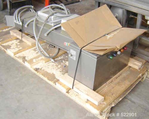 USED: 60" x 144" two deck Rotex screener, model 522A-ALSS. 367 lbsupper weight, 183 lbs lower weight. Two piece aluminum covers, aluminum screen frames. Automatic tension design. Stainless steel boxa...