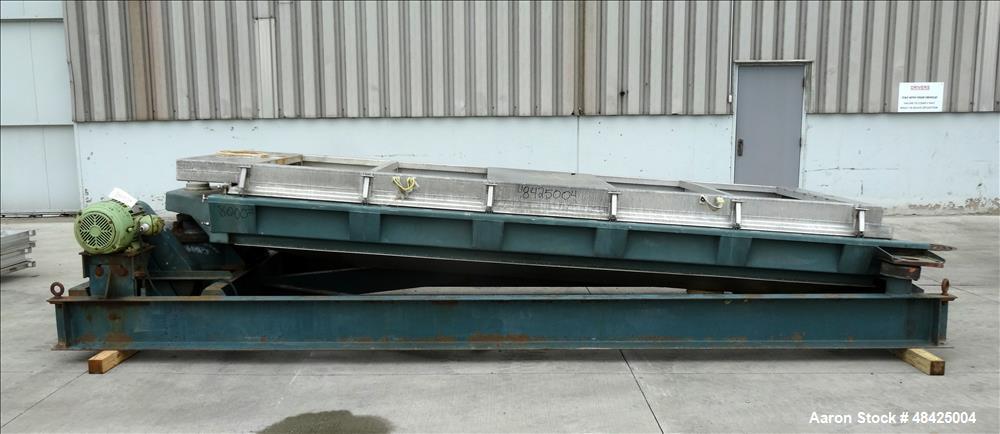 Used Rotex Screener, Model 522A, Carbon Steel.