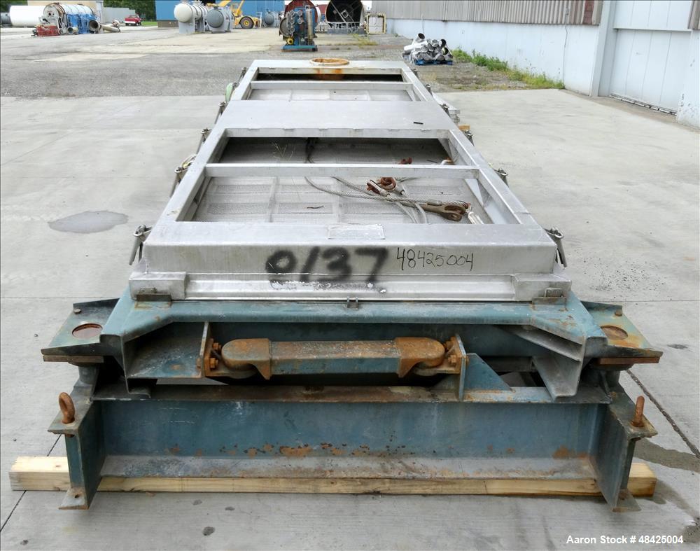 Used Rotex Screener, Model 522A, Carbon Steel.