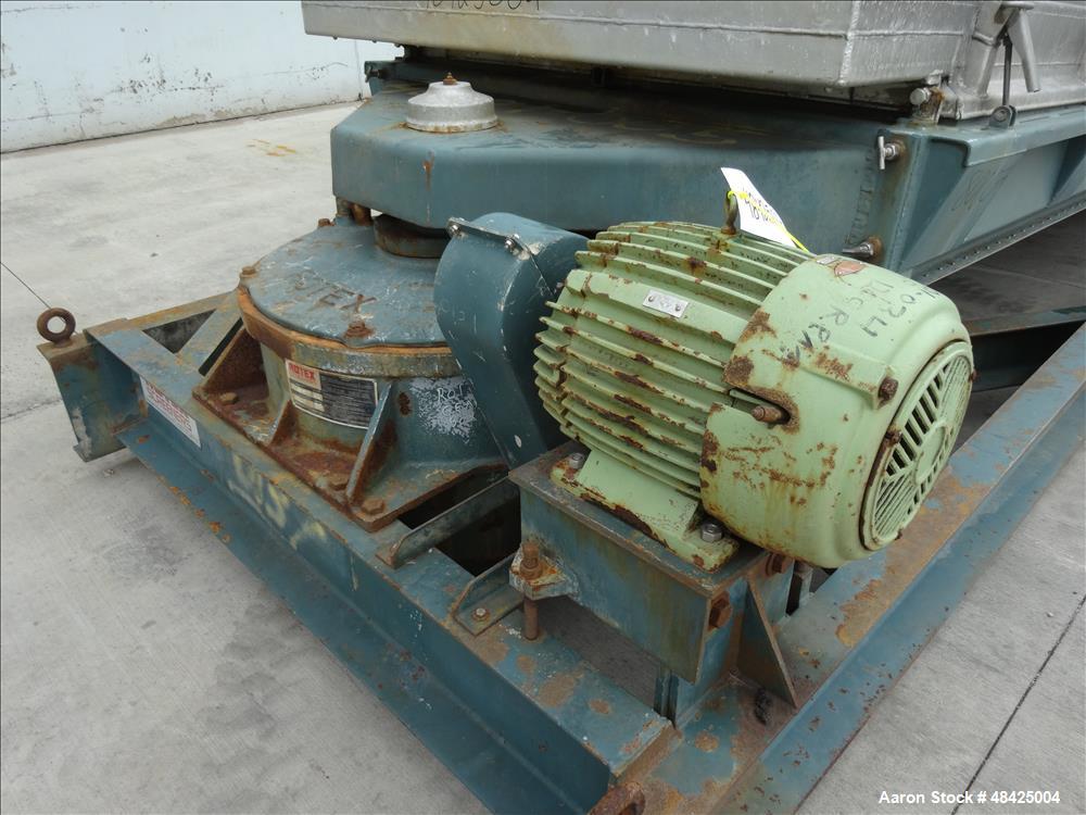 Used Rotex Screener, Model 522A, Carbon Steel.