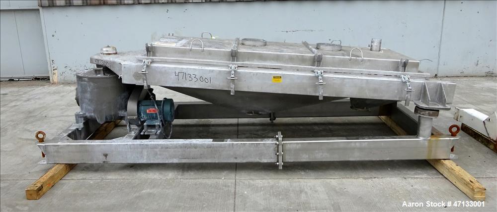 Used Rotex Screener, Model 802SAN SSSL, 304 Stainless Steel.