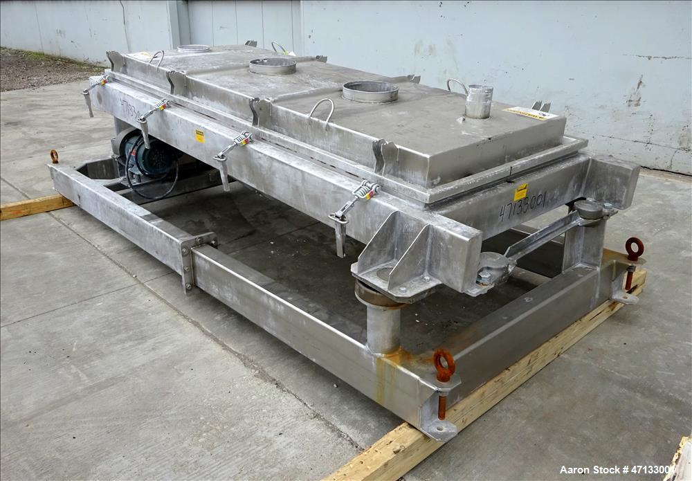Used Rotex Screener, Model 802SAN SSSL, 304 Stainless Steel.