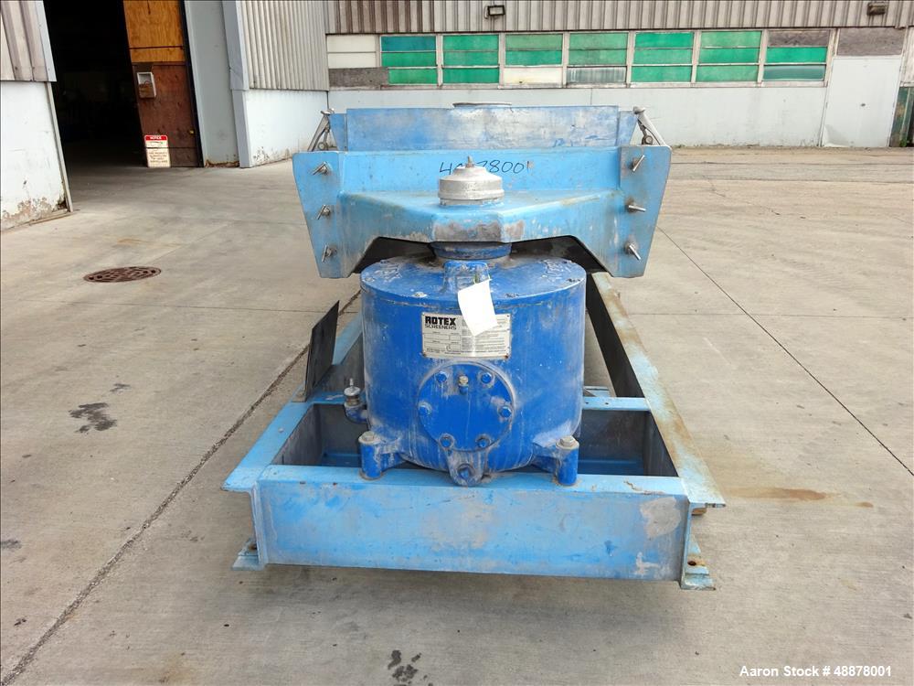 Used Rotex Screener, Model 803AMS/MS