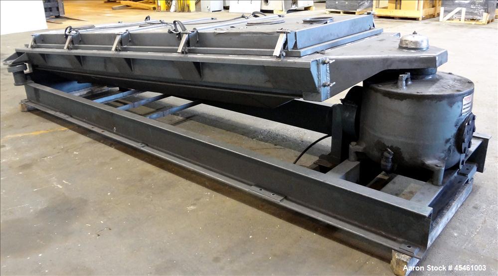 Used Rotex Rectangular Screener Model 82A MS/MS